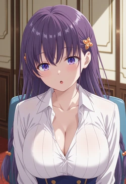 BoBo345 - （610枚）エルフィーネ・フィレット Elfiné Phillet （聖剣学院の魔剣使い/The Demon Sword Master of Excalibur Academy） (Patreon) [AI Generated]