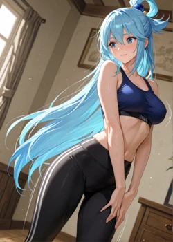 [KALA AI NSFW (VAMA)] - Aqua (440p) [AI Generated]