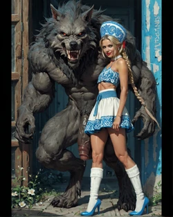 Werewolf love 2 [AI Generated]