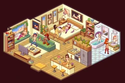 DP Animation #10 - Diorama House [Oro] [FoxxDrive]