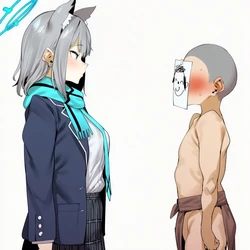 [haremgoblin] Blue Archive reboot 4 [AI Generated]