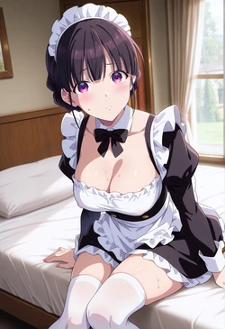 [Kurabu BosuI] 斎森美世 Miyo Saimori Maid [AI Generated]