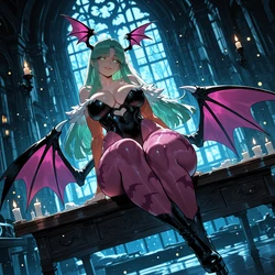 [Miyu] Morrigan Aensland: Her Private Lair [AI Generated]