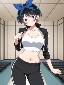 ANIPAI - Ruka Sarashina - Rent A Girlfriend [92 pics  Full Set + Extras] [AI Generated]