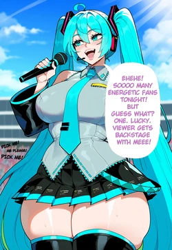 [Juuicy_AI] Hatsune Miku COMIC [AI Generated]