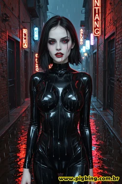 Elle, The Vampire Goddess of the Night 🩸🌙✨ (AI Generated)