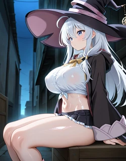 (AID oll) Elaina イレイナ (majo no tabitabi) [AI Generated]