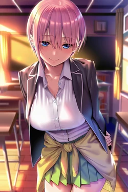 [ベル] [bell_ai_art] Gotoubun no Hanayome - Nakano Ichika [AI Generated]