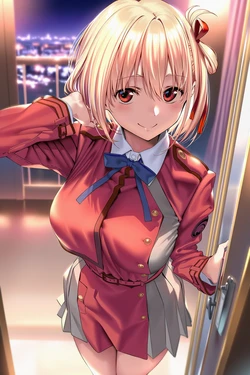 [ベル] [bell_ai_art] Lycoris Recoil - Nishikigi Chisato [AI Generated]