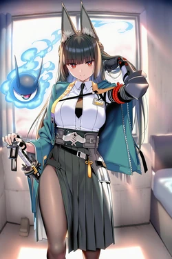 [ベル] [bell_ai_art] Zenless Zone Zero - Hoshimi Miyabi [AI Generated]