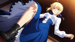 暴雨下的帆船-[5-1]FATE 情窦初开的SABER 113P[AI Generated]