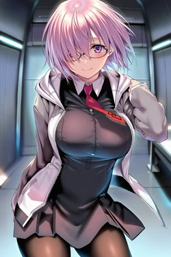 [ベル] [bell_ai_art] FGO - Mash [AI Generated]