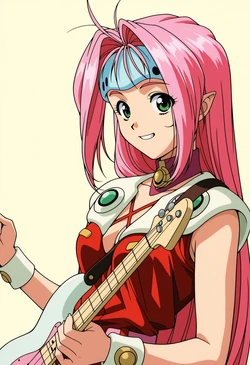 [BoBo345] Mylene Flare Jenius (Macross 7) [AI Generated]