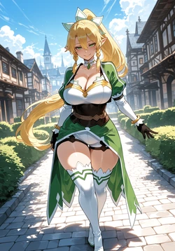 [Miyu] Leafa: A Private Afternoon [AIGenerated]