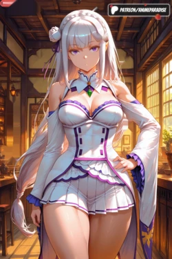 [AnimeParadise] Emilia (Re:Zero)  [AI Generated]