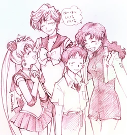 sailor moon art compilation