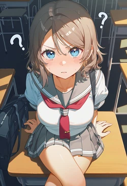 [AI Generated] (田辺重工 / Pictspace) 性春だいありー 渡辺曜 (446p)