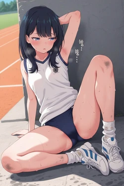 [Ocha no ko] Rikka Takarada gym [AI Generated]