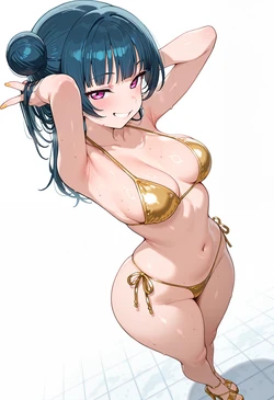 [Nankoai] Yoshiko Tsushima-津島善子-req-goldbikini-bbc- (Patreon) [AI Generated]