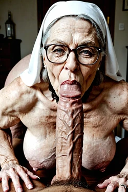 Grandma Enjoy COCK [Ai generated]