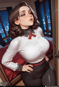 [NaughtyPuff] 🔓 Elizabeth (Bioshock) - Behind the Door [AI Generated]