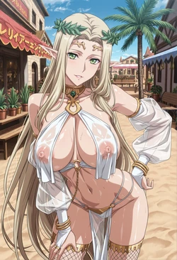 Meowu laha - Celestine  Anubis 🏜️🤍[AI Generated]