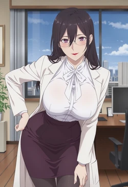 Meowu laha - Mayuri Hanyu  Office 🌆[AI Generated]