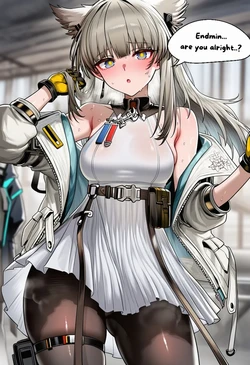 [Veriona] Perlica enjoying with Endmin [AI Generated]