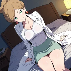 pokemon e love - Professor Juniper (Pokemon) (Patreon) (AI Generated)