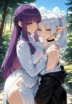 [Miyu] Frieren & Fern: Shared Mana [Ai Generated]