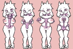 UT图图 undertale toriel pixel art