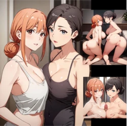 tachibana ai - [Oregairu] Gahamama and Ms. Yukinoshita in Yoga wear 41 illustrations | [俺ガイル] ヨガウェアのガハママと雪ノ下母 41枚 [AI Generated]