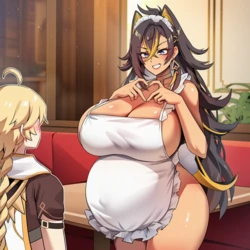 Ms Hina Fan - Cafe Vache Lait