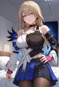 [DavionCoreArt] Serval Landau (Honkai: Star Rail) (AI Generated)