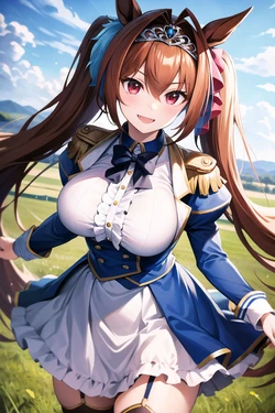 my Daiwa Scarlet & Agnes Tachyon collection ( Ai generated )