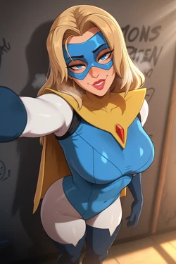 [WaifuInvoker] [AI GENERATED] Blonde Blazer