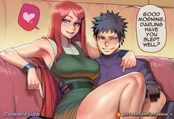 Kushina Uzumaki x Obito Uchiha [AI Generated]