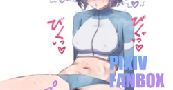 [さくさくノンフライ] 水着サキと中出し交尾 (ブルーアーカイブ)