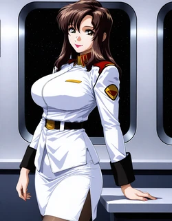[AI Generated] マリュー・ラミアス