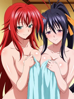 ANIPAI - Rias Gremory & Akeno Himejima - Highschool DXD [96 pics / Full Set + Extras] [AI Generated]