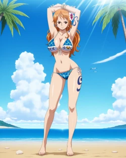 [Animeartfxs] [COLLECTOR • FULL SET] Nami - One Piece _ Patreon [AI Generated]