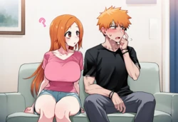 orihime X ichigo (AI Generated)