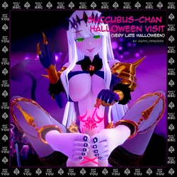 [Princess Raphy] Succubus-Chan Halloween visit (Very Late Halloween) [English] [Uncensored]