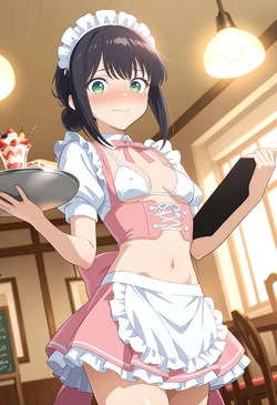 [Amakawa is reflecting.] u300aCosmic Princess Kaguya!u300bIroha's Super Lewd Part-time Job  English ver 710p  [AI Generated]