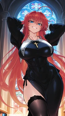 Rias Gremory (Highschool DXD) WienerGens AI Generated