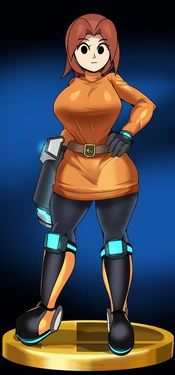 [CaptainKirb] Mii Gunner trophy (Smash 4)