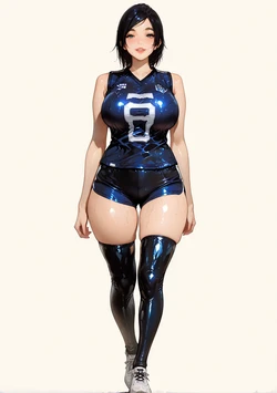 [AtticArt] Young Mama Volleyball [AI Generated]