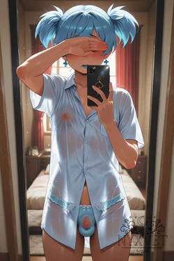 [Nyxvet] Nagisa Shiota - Try On Haul + Extras [AI Generated]