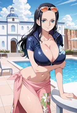 [Meowu laha] - Nico Robin (One Piece) [Ai Generated]