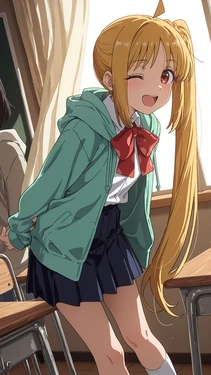 [BBStaff] VIP客に特別なおもてなしをする伊〇知虹夏 (Nijika Ijichi) [AI Generated]